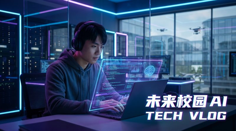蘑菇视频·未来校园AI科技视频